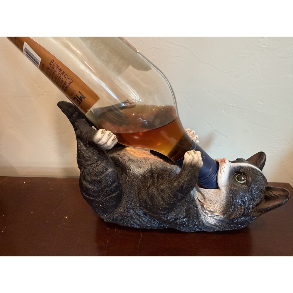 Cat Wine Holder DWK Corporation DWKHD36124 - Picture 9 of 11